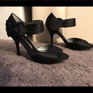 Nina Cradler Satin Evening Shoes